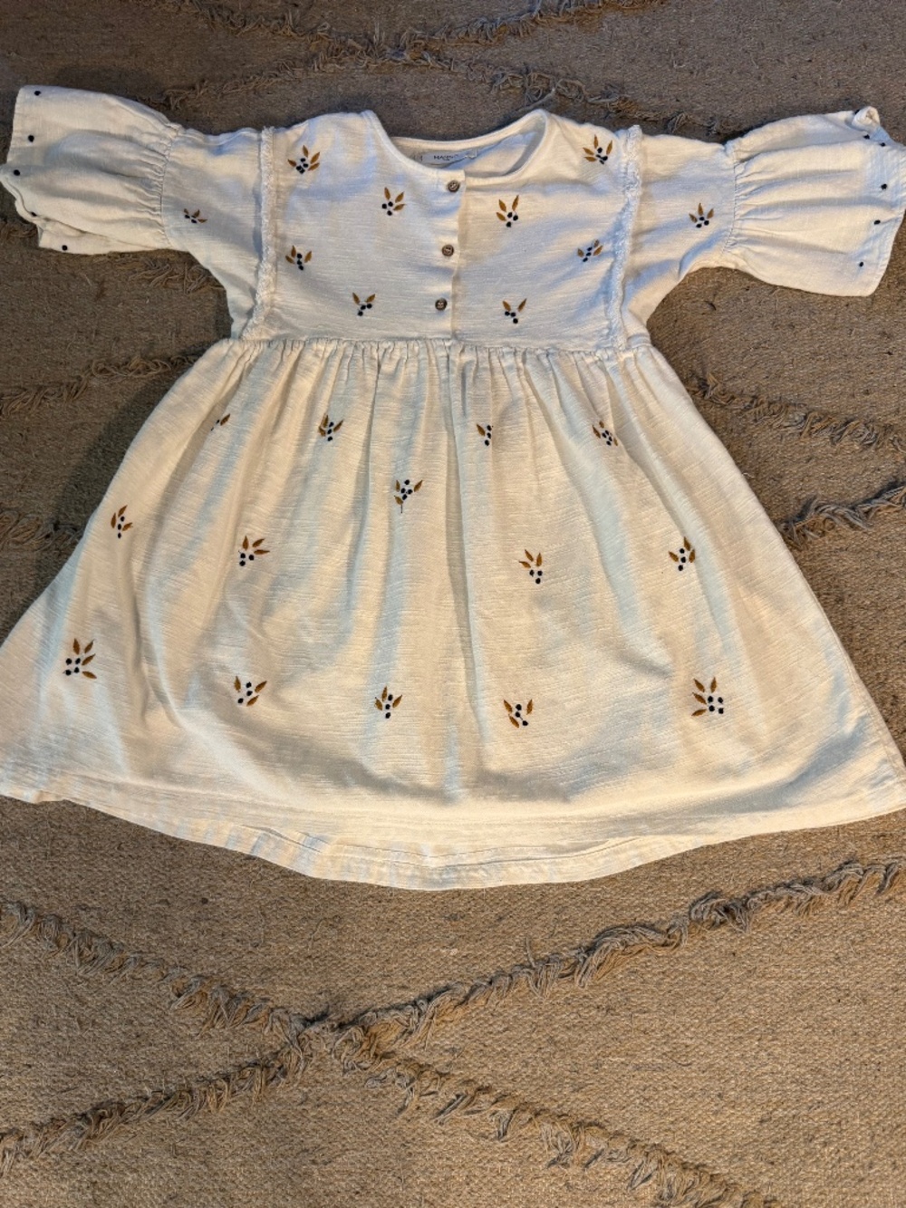 MANGO KIDS COTTON DRESS